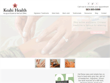 Tablet Screenshot of keahihealth.com